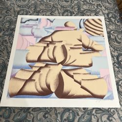 JACK BRUSCA PRINT, SIGNED 1978