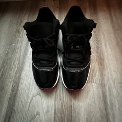 Jordan 11 Bred Low 11.5(worn once)