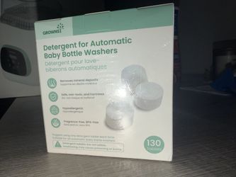 GROWNS Baby Bottle Washer Detergent Tablets 130 Count