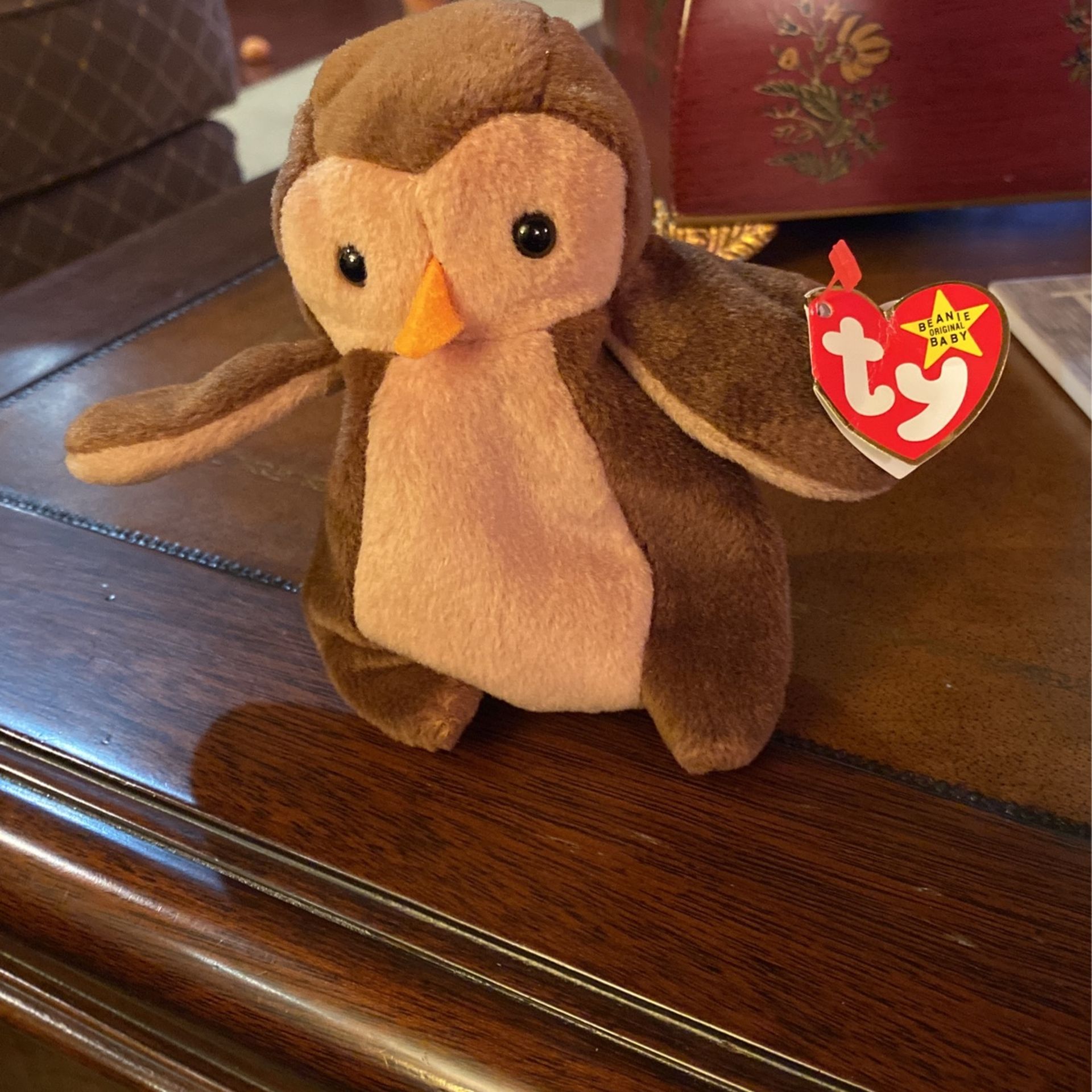 Hoot The Owl Beanie Baby 