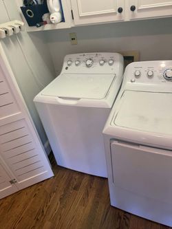 GE Top Load Washer and Dryer Set