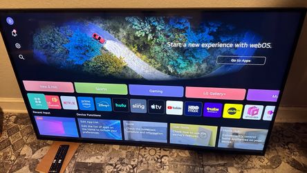 50” LG 4K UHD Smart LED TV +Wall Mount, Remote & Mounting Screws