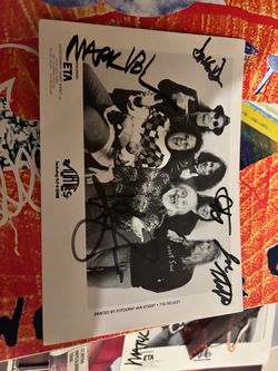 The Oldies Signed Band Promo Photo