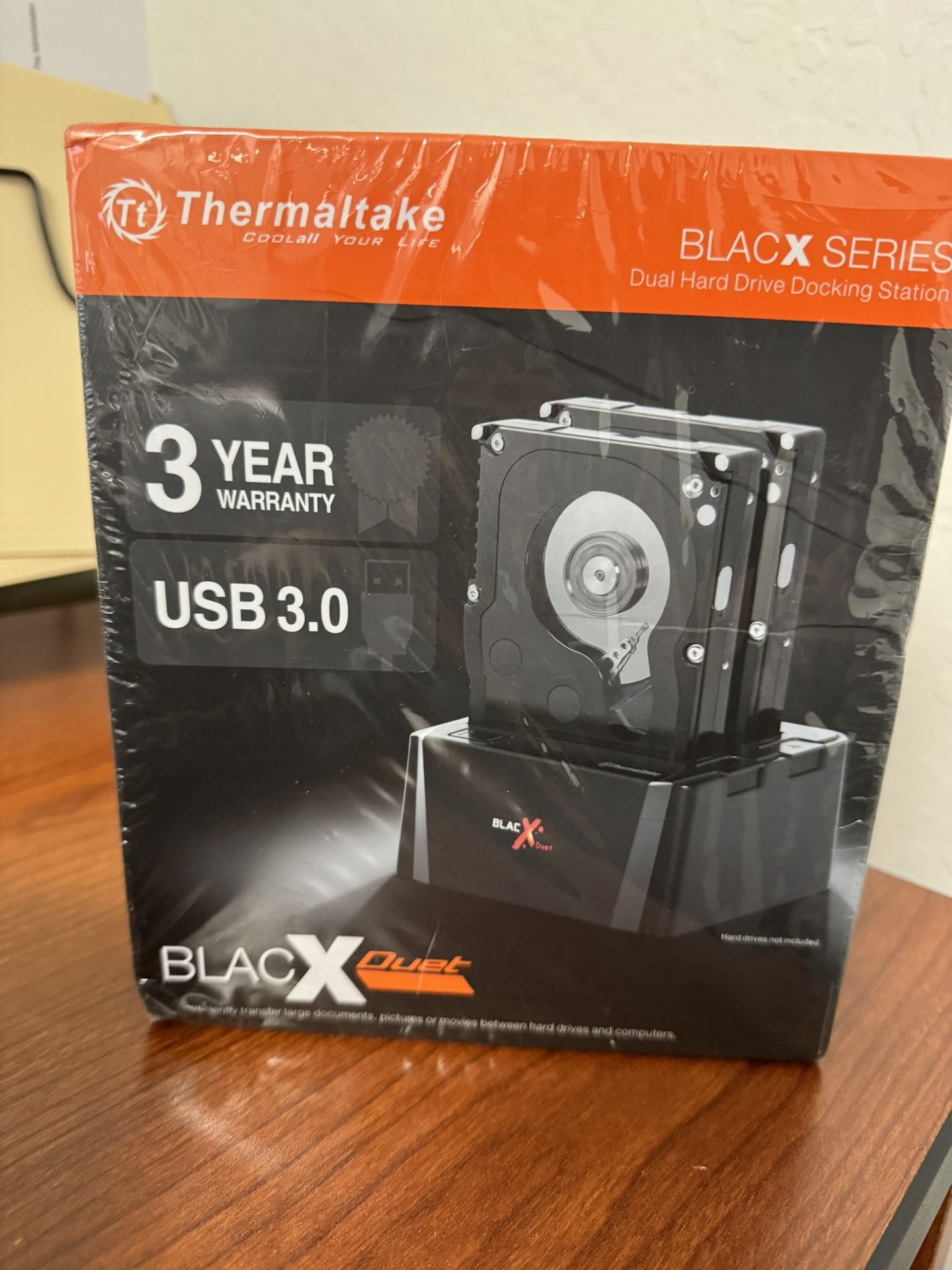 THERMALTAKE BLACX SERIES DUAL HARD DRIVE