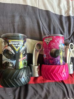 Monster Jam Souvenir Cups Set of 2