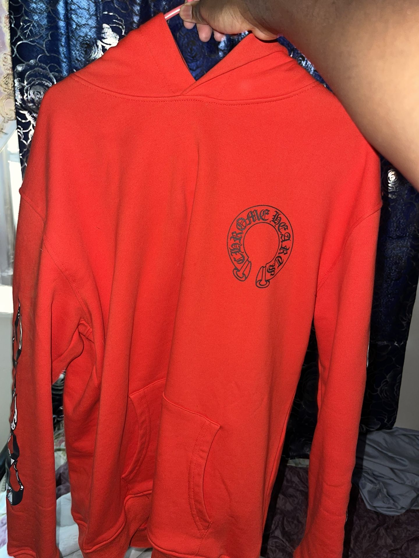 Chrome Hearts x Matty Boy Flames Hoodie 'Red'