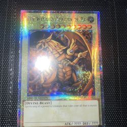 Quarter Century Secret Rare Winged Dragon Of Ra