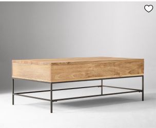 Coffee table from west elm