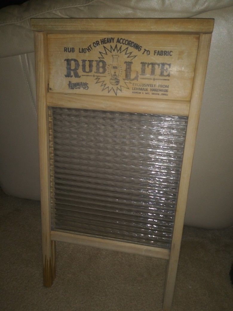 Lehman's wash board! 24" tall x 12 1/2" wideÂ