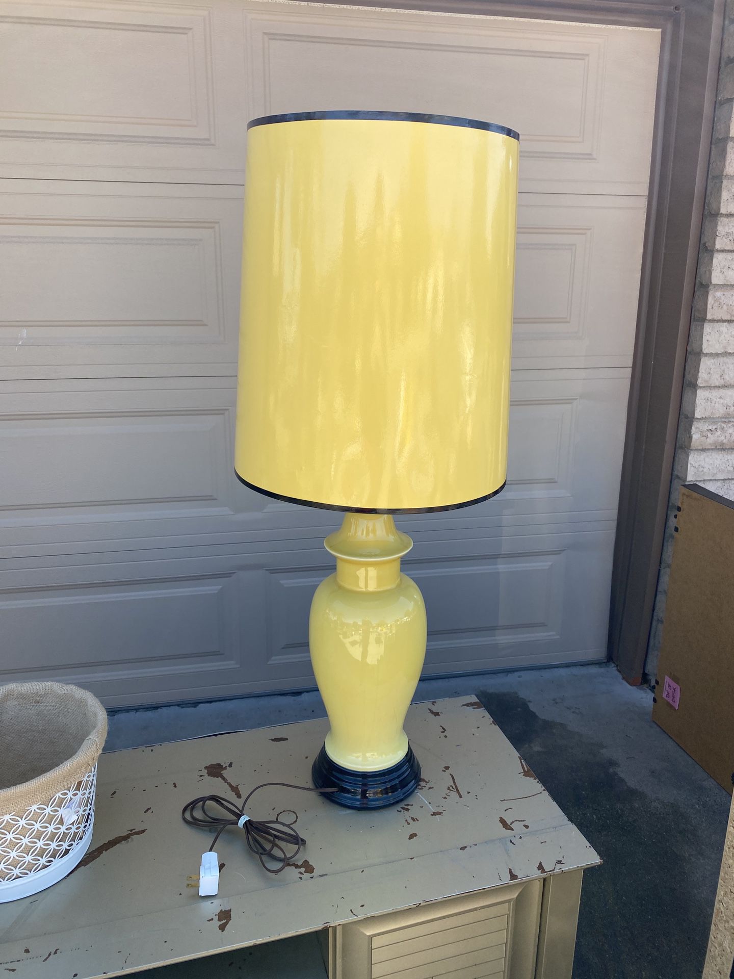 Vintage Ginger Jar Lamp And sale 
