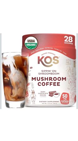 Mushroom Coffee Dark Chocolate Mocha Organic Powder