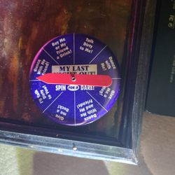 My Last Night Out Spinner Button 
