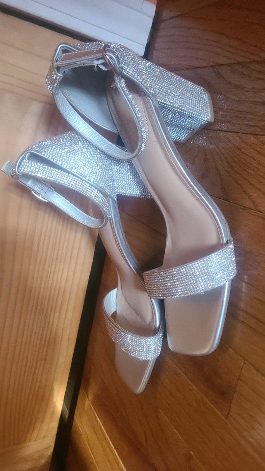 Size 12 Heel, Sparkly ,fake Gems