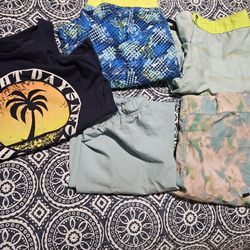 SWIM TRUNKS AND TANK*SICE 10/12 AND 14