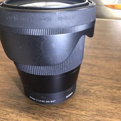 Sigma 16mm f1.4 DC DN Sony e Mount 