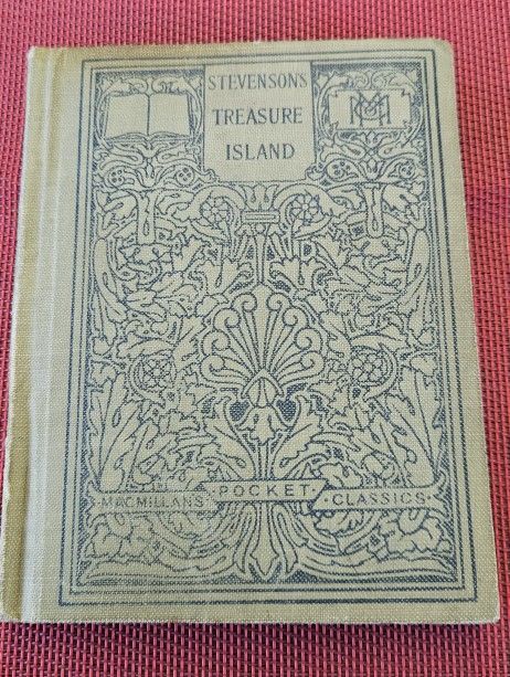 Antique 1914 STEVENSON'S TREASURE ISLAND BOOK