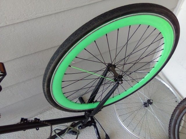 Mint Condition Green Bike