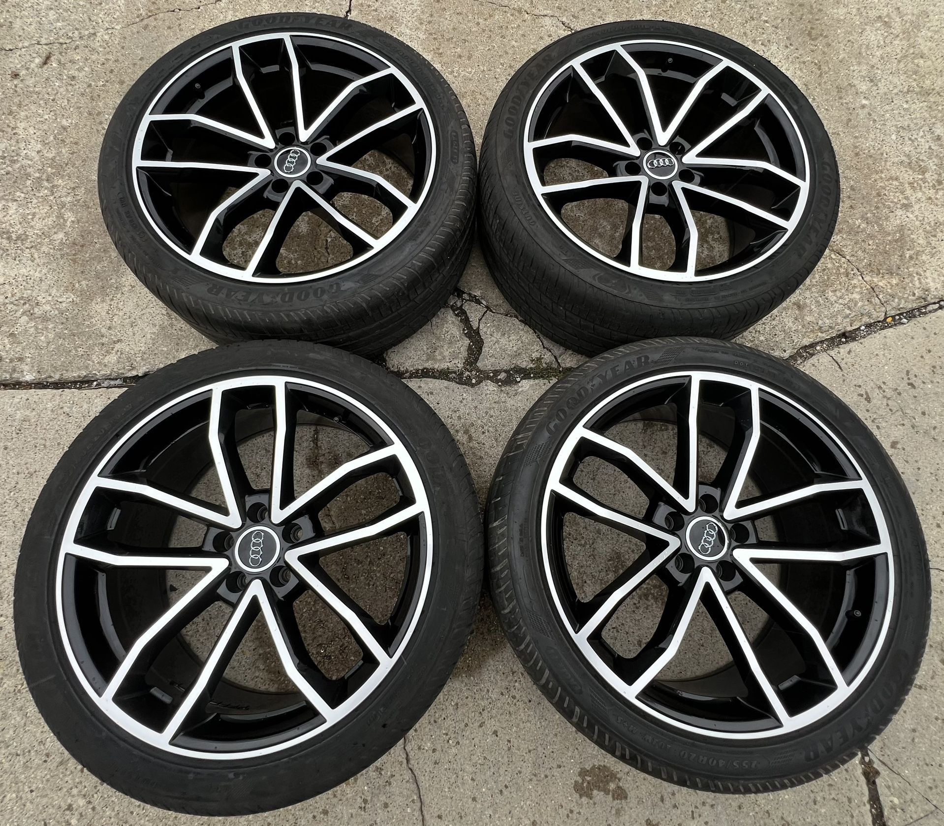 20” Audi A6 S6 A8 S8 A7 S7 Q3 Q5 S-Line Factory OEM Wheels Rims Tires 20 inch