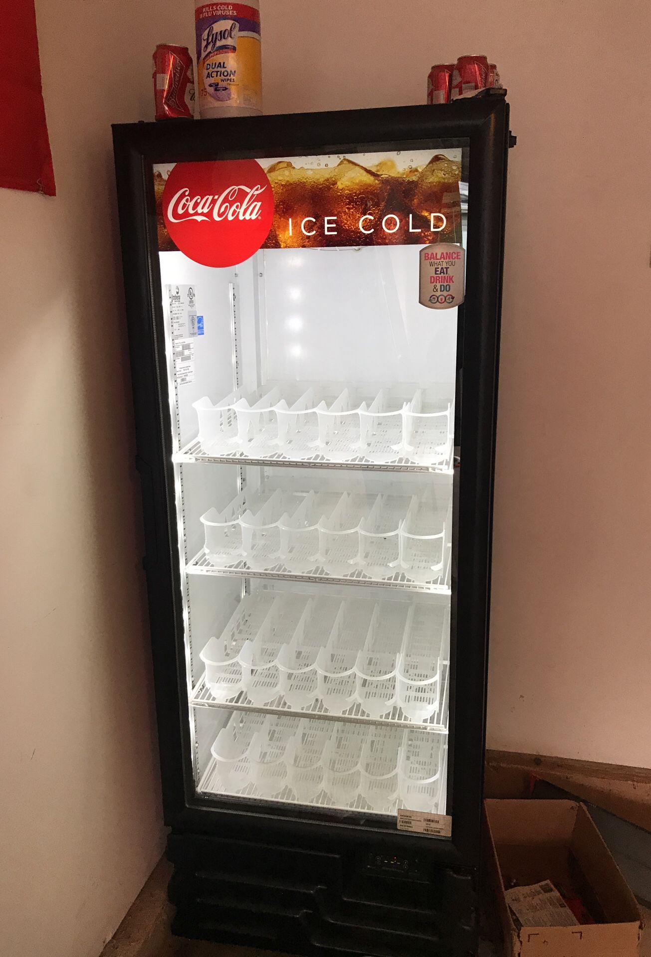 Coke refrigerator