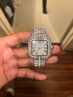 Moissanite Cartier Watch