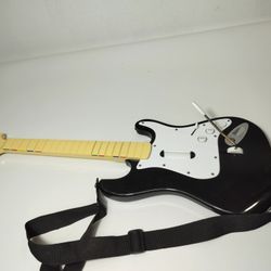 Rock Band Harmonix Fender Stratocaster Guitar #822151-303 - No Dongle - PS3