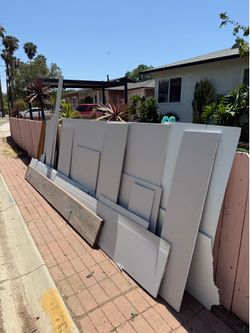FREE,FRP & scrap wood