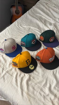 Custom Color Fitted Caps New Era