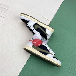 Jordan 1 Low Travis Scott Olive 146