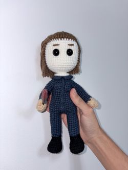 Michael Myers Crochet Doll 🧶🖤