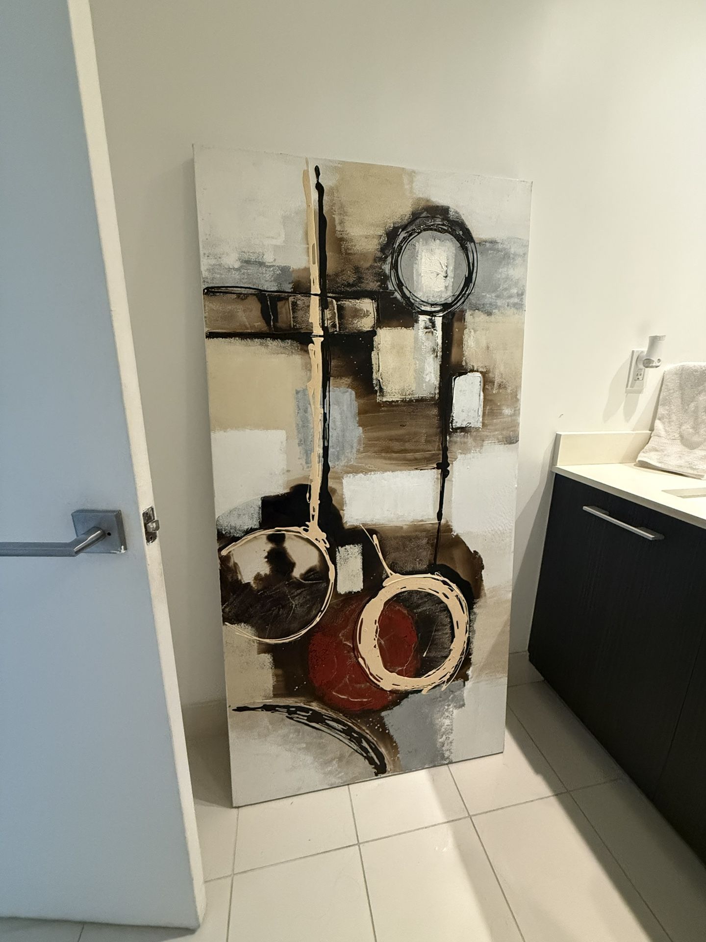 ABSTRACT BIG ART FRAME