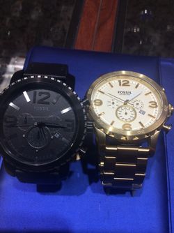 2 fossil watches for the price of one