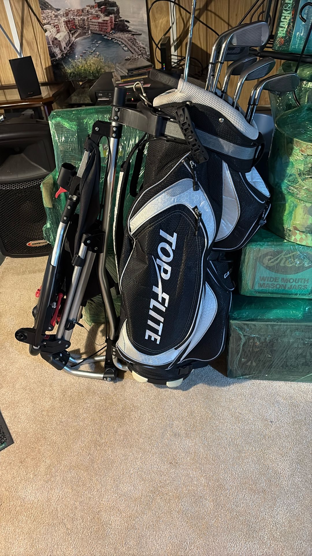 Callaway Clubs, New Top Flight Bag, And Caddy!