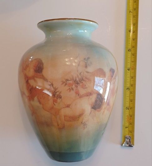 Small Vase With Cherubs