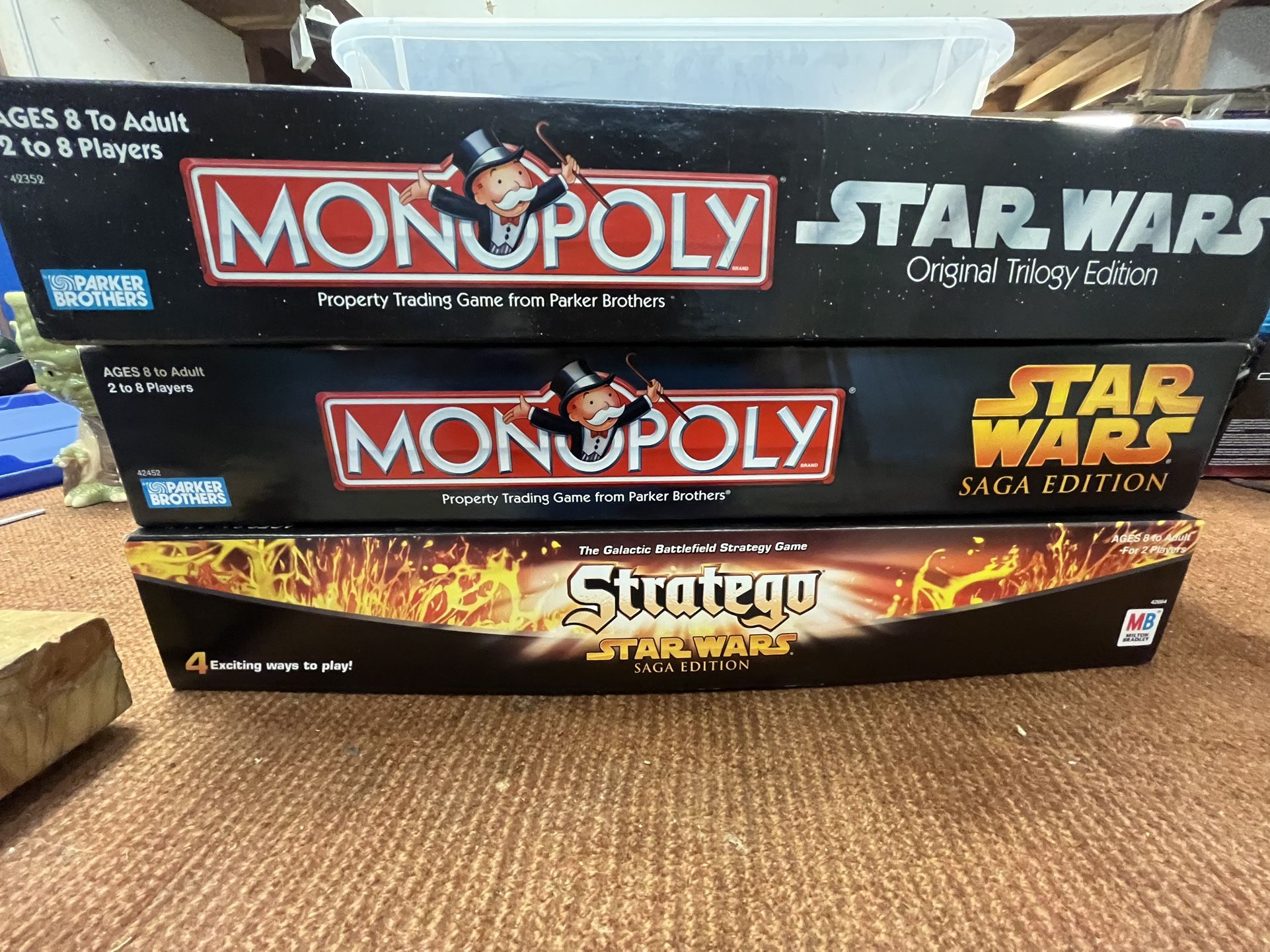 Starwars Board games