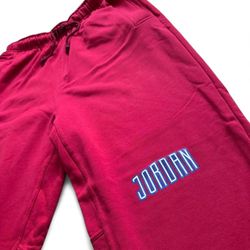 Nike Jordan Sport DNA Fleece Joggers - Gym Red (Size L)