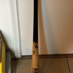 wooden baseball bat