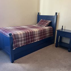 Twin Bedroom Set Real Wood 