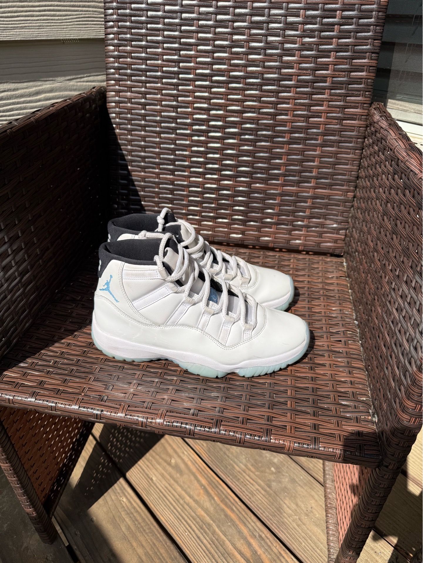 Legend Blue Jordan 11s