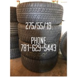 Used Tire For Sale 275/55/19 $280 All Four installed
