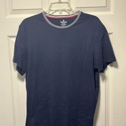 Bombas Shirt Mens Sz L Large Blue Bee Better Pima Cotton Crew Neck T-shirt