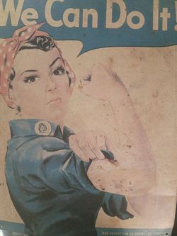 Metal sign
