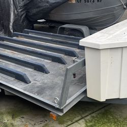 Utility Trailer with Storage Box