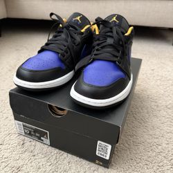 Air Jordan 1 Low - Dark Concord, Size 10 