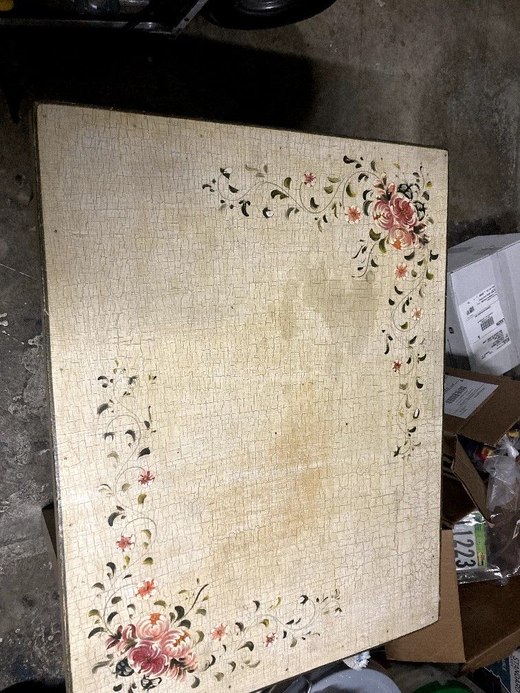 Antique Children's Table And Chairs