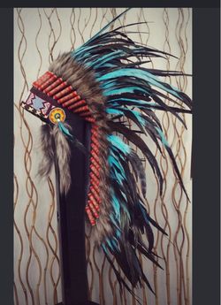 Indian headdress and costume