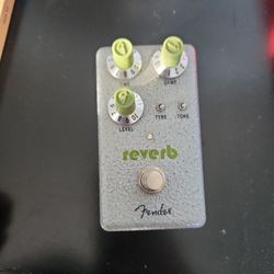 Fender Reverb Pedal Hardly Used