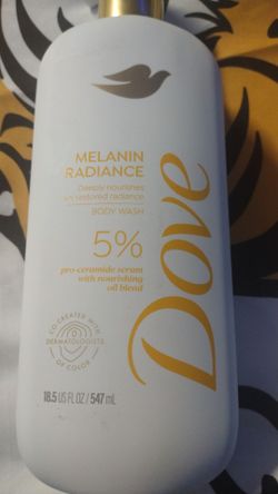 Dove melanin radiance body wash 18.5 Oz