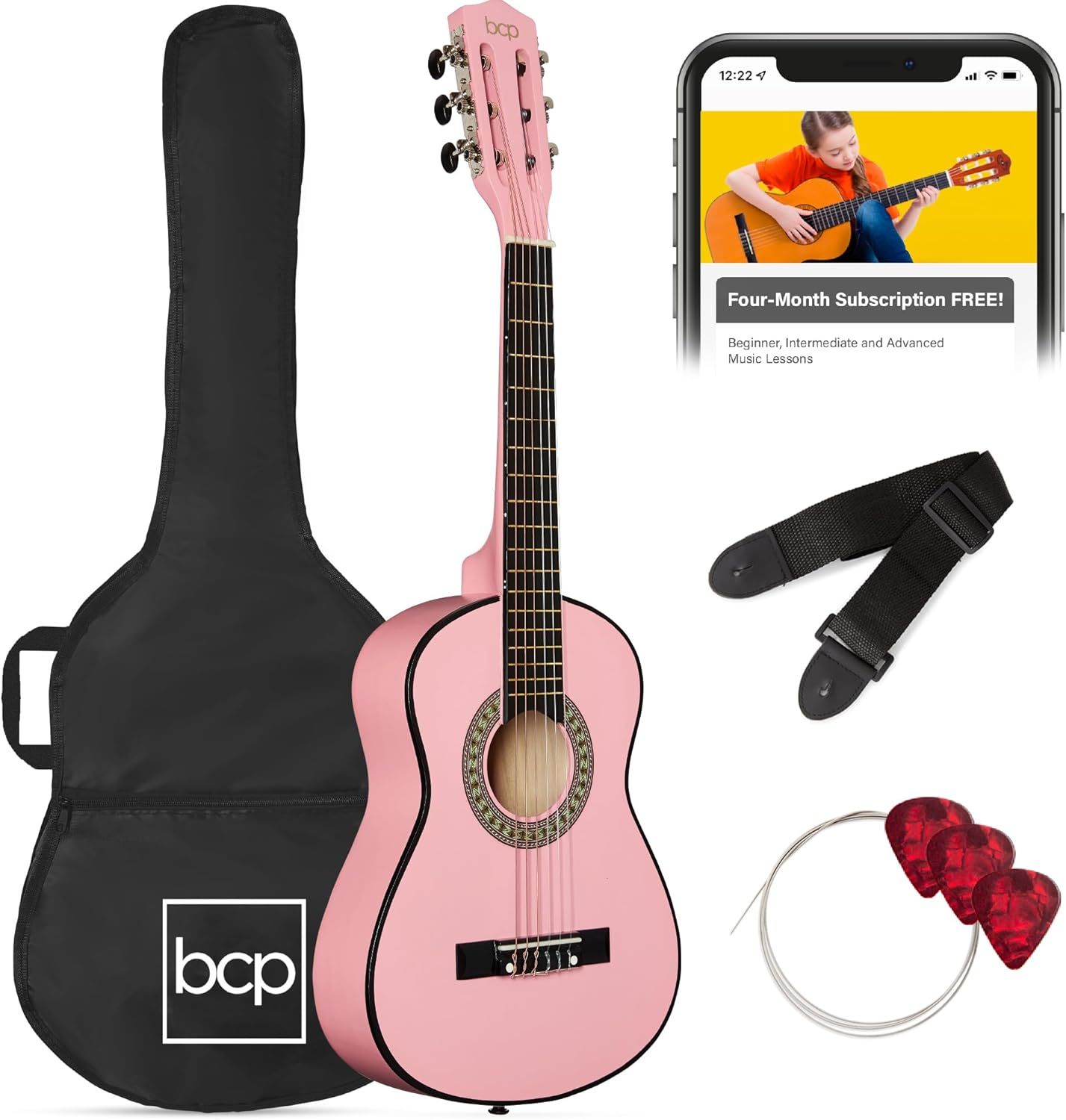 Kids Pink Guitar