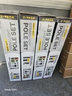 Pole post 10ft boxes