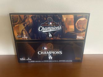 Dodger World Series championship Funko pops 2024-2025
